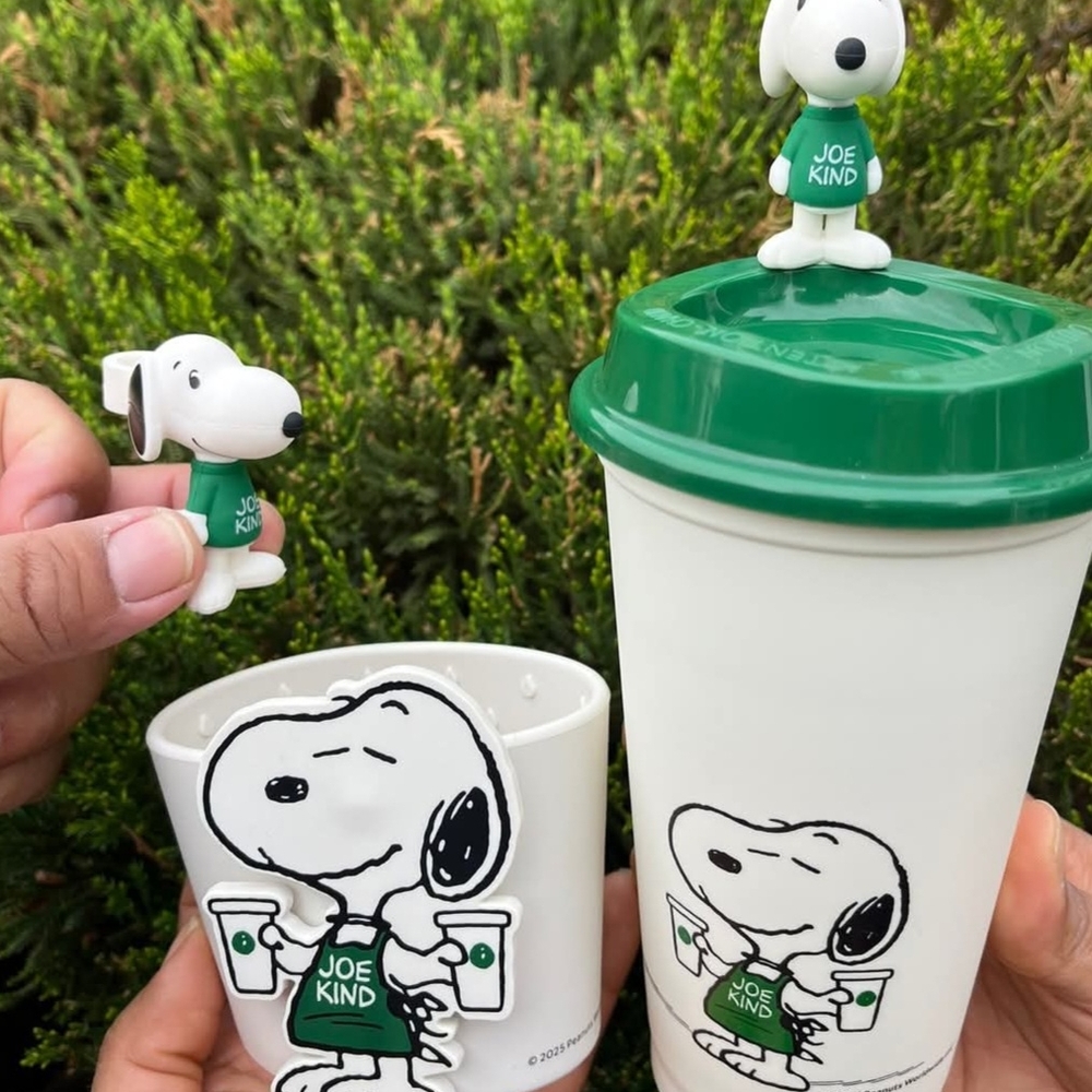 Snoopy Joe Kind Straw Stopper Set